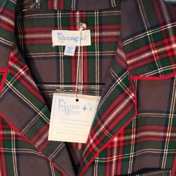 Women’s Christmas Flannel Pajamagram Sleep Shirt - Picture 5 of 8